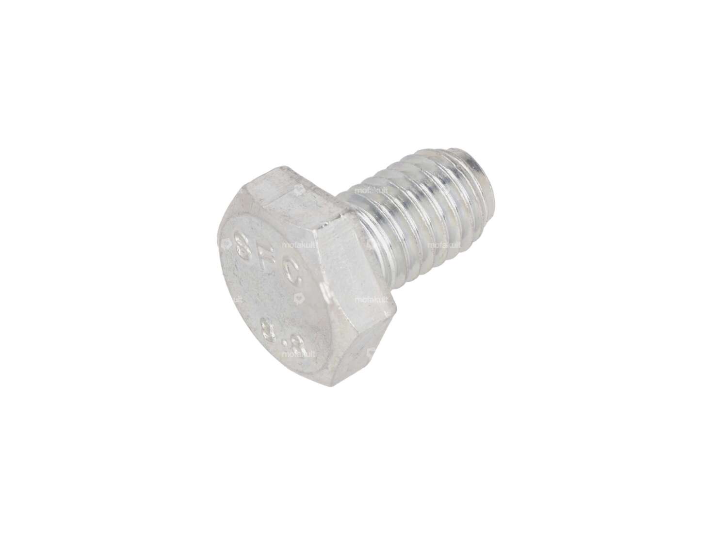 M10 x 16 hexagon head screw, galvanized Carousel Image 1
