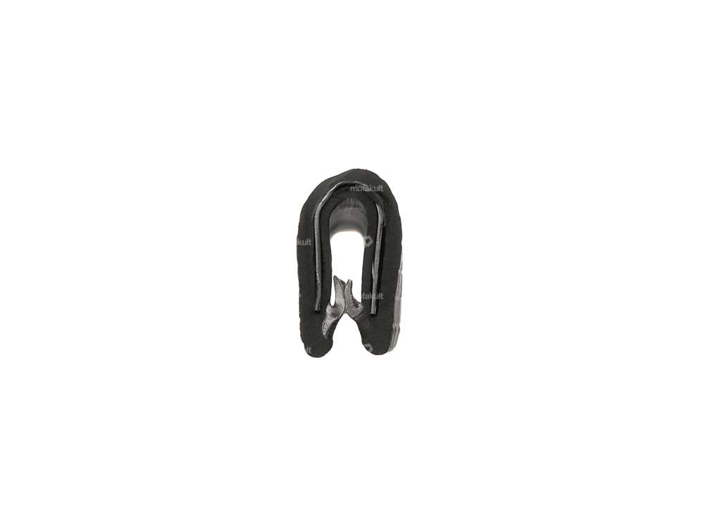 Edge protection 2.5 - 4 mm black reinforced (per meter) Carousel Image 2