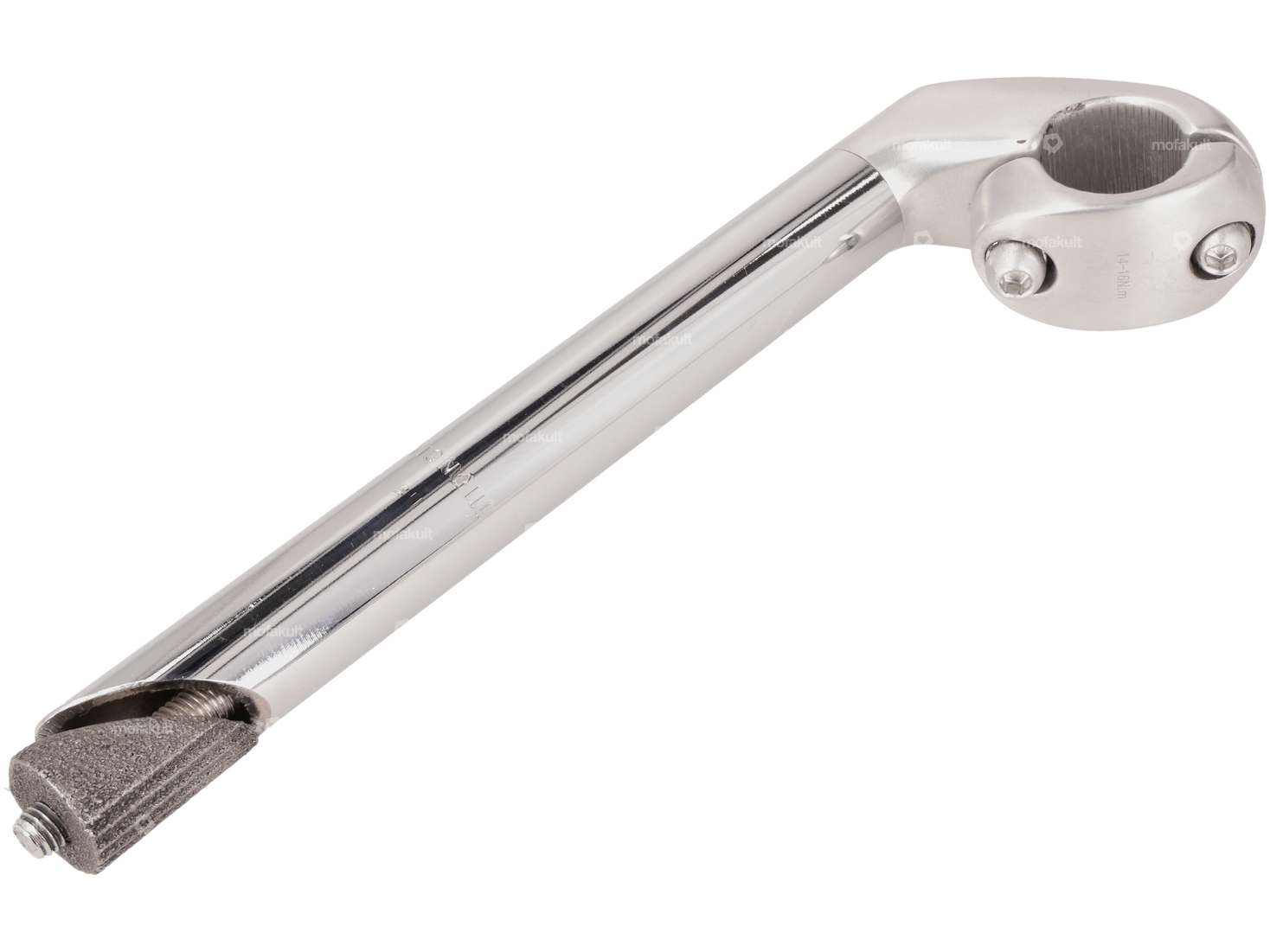 Handlebar stem 22 mm silver (1A quality) Carousel Image 2