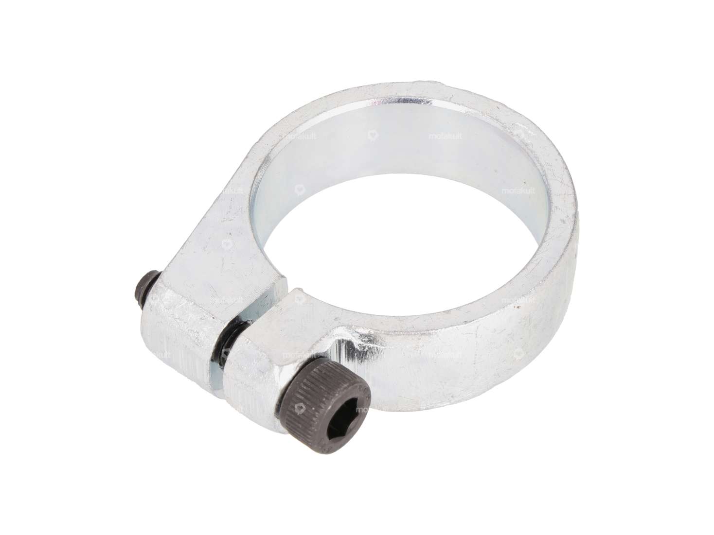 Clamp 34 mm cast iron galvanized Carousel Image 1