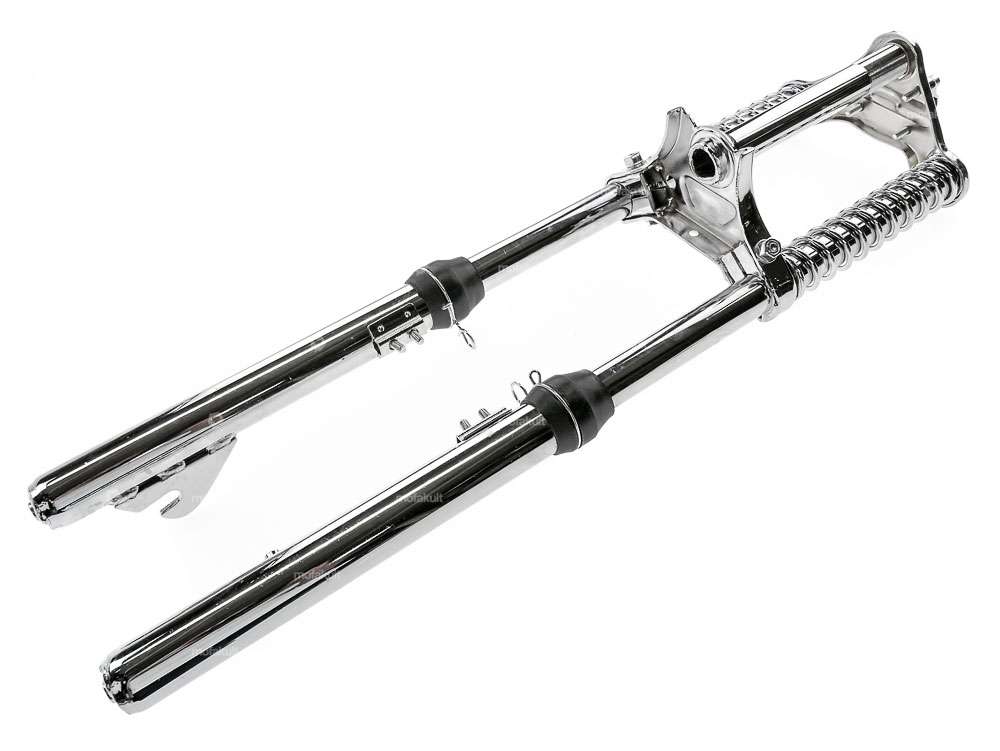 EBR fork reinforced chrome | Piaggio Ciao Carousel Image 2