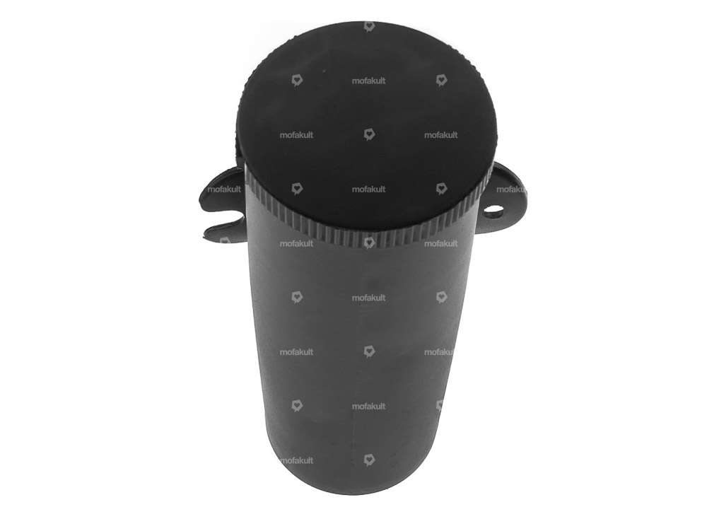 Tool box round plastic black Carousel Image 2