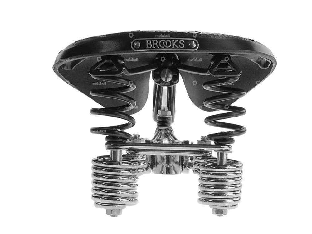 BROOKS saddle leather black Carousel Image 4