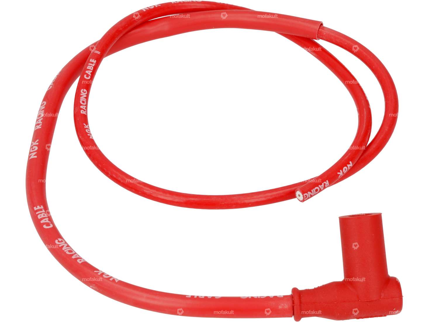 NGK CR6 Racing ignition cable & plug High End red Carousel Image 2
