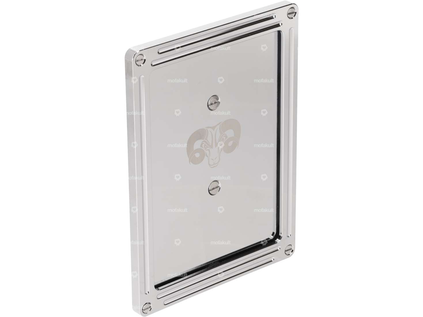 66HEROES Custom chrome number frame (CH version) Carousel Image 1