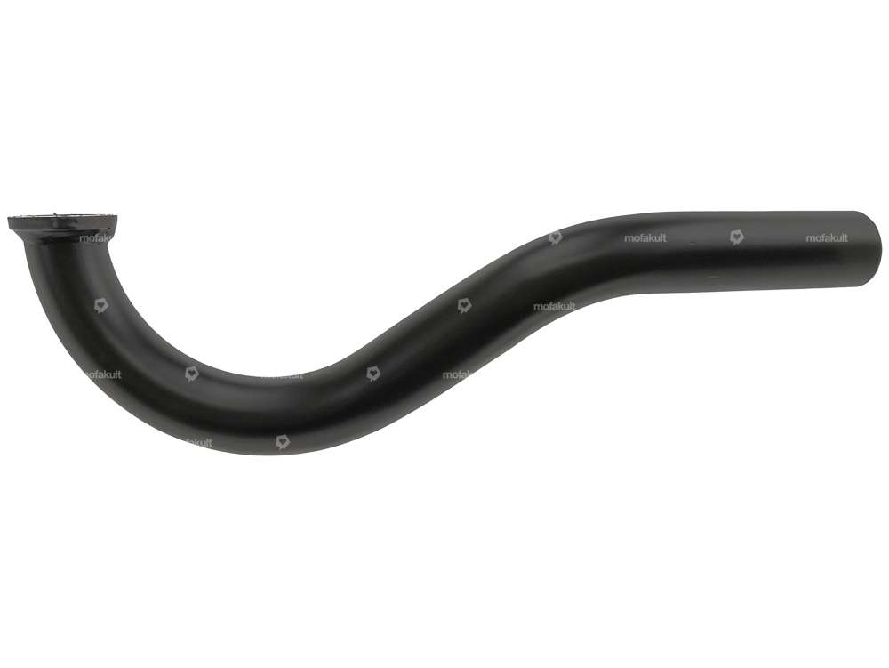 Exhaust manifold 28 mm black | Puch Maxi S, N / X30 Sport Carousel Image 1