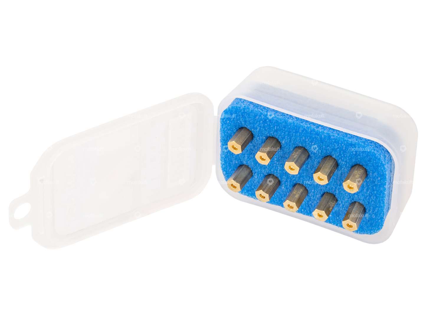 Polini jet set (180 - 198) main jets long version CP, Keihin, Koso, PWK Carousel Image 1