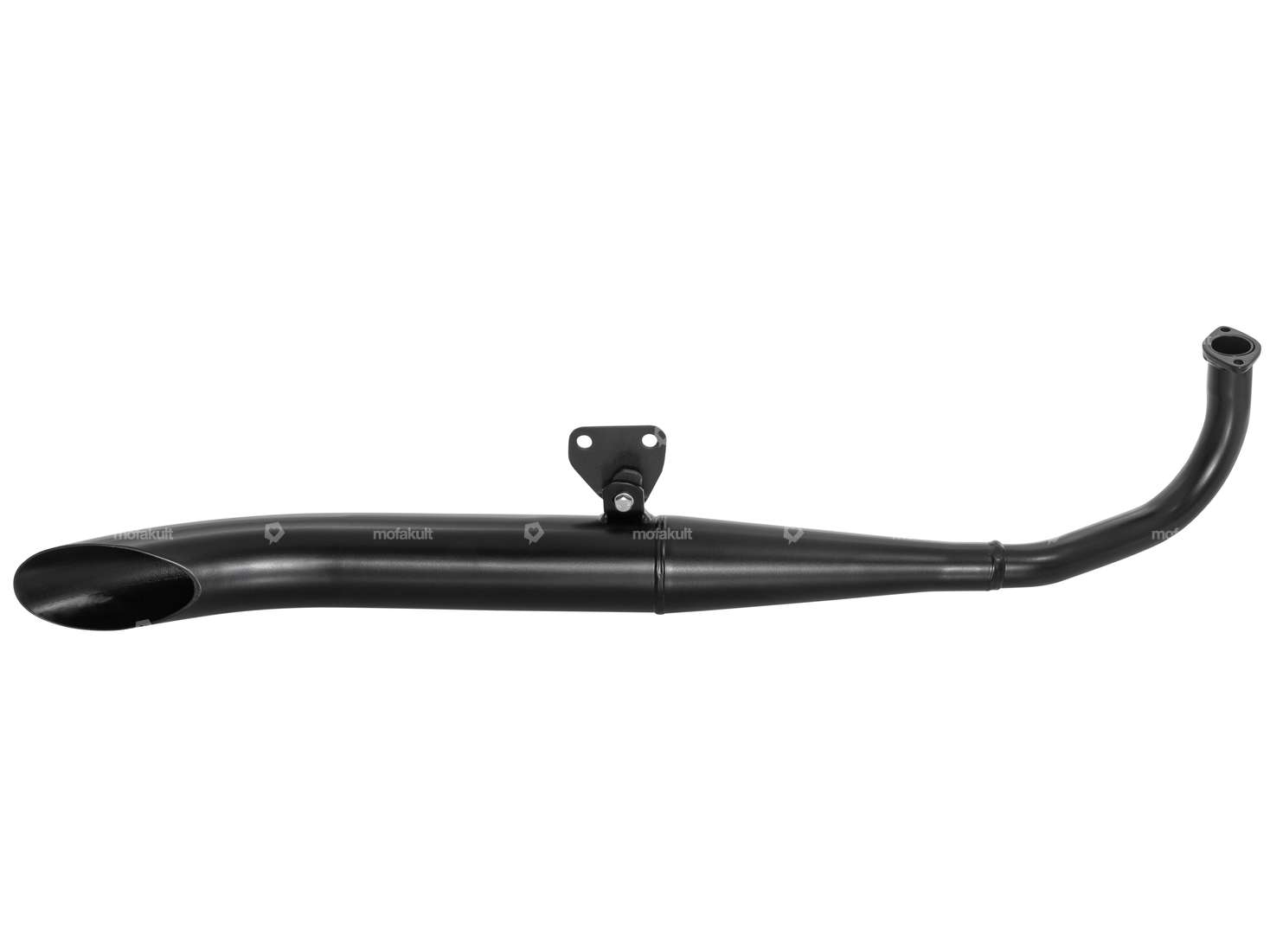 Exhaust sidepipe 28 mm black | Tomos A3, A35 Carousel Image 1