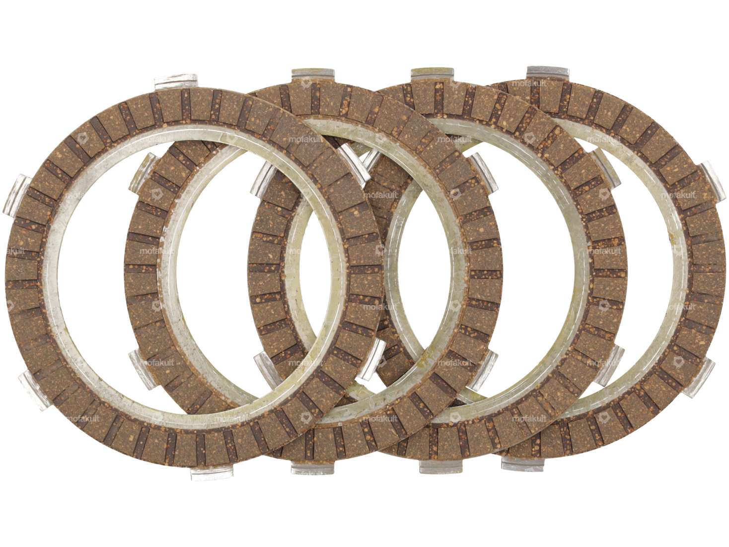 Newfren clutch disk set Ø103.5/74.5 x 2.6 | Sachs Casal 50 Carousel Image 1