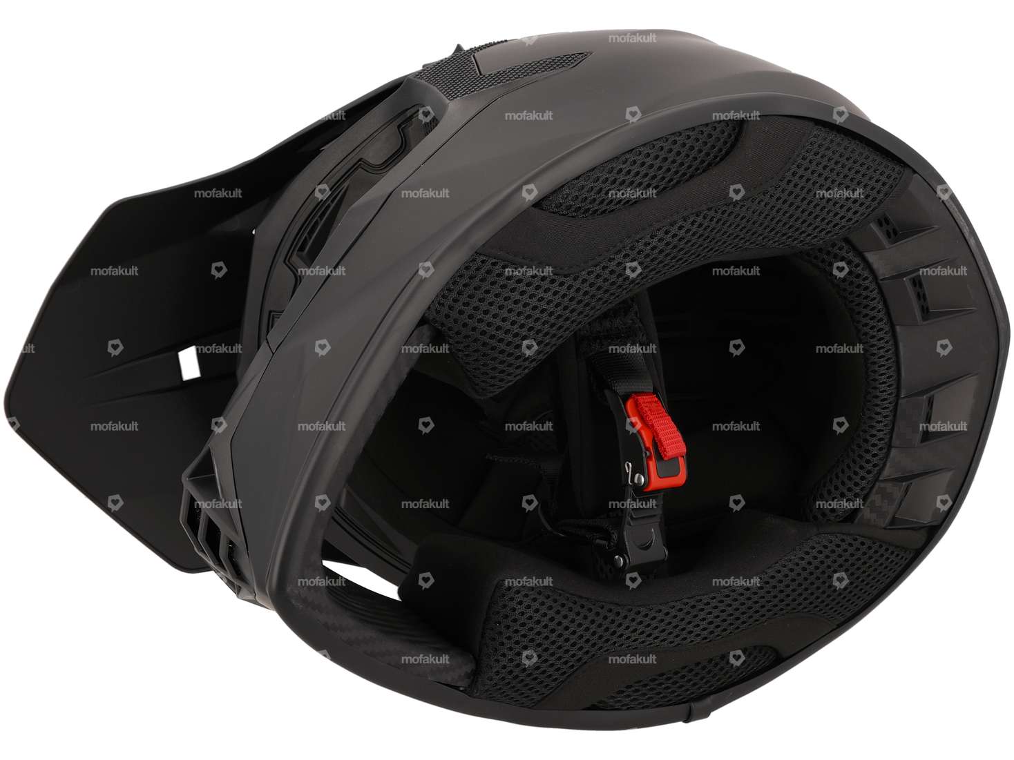 gms cross helmet "Fortis" black - matt Carousel Image 4