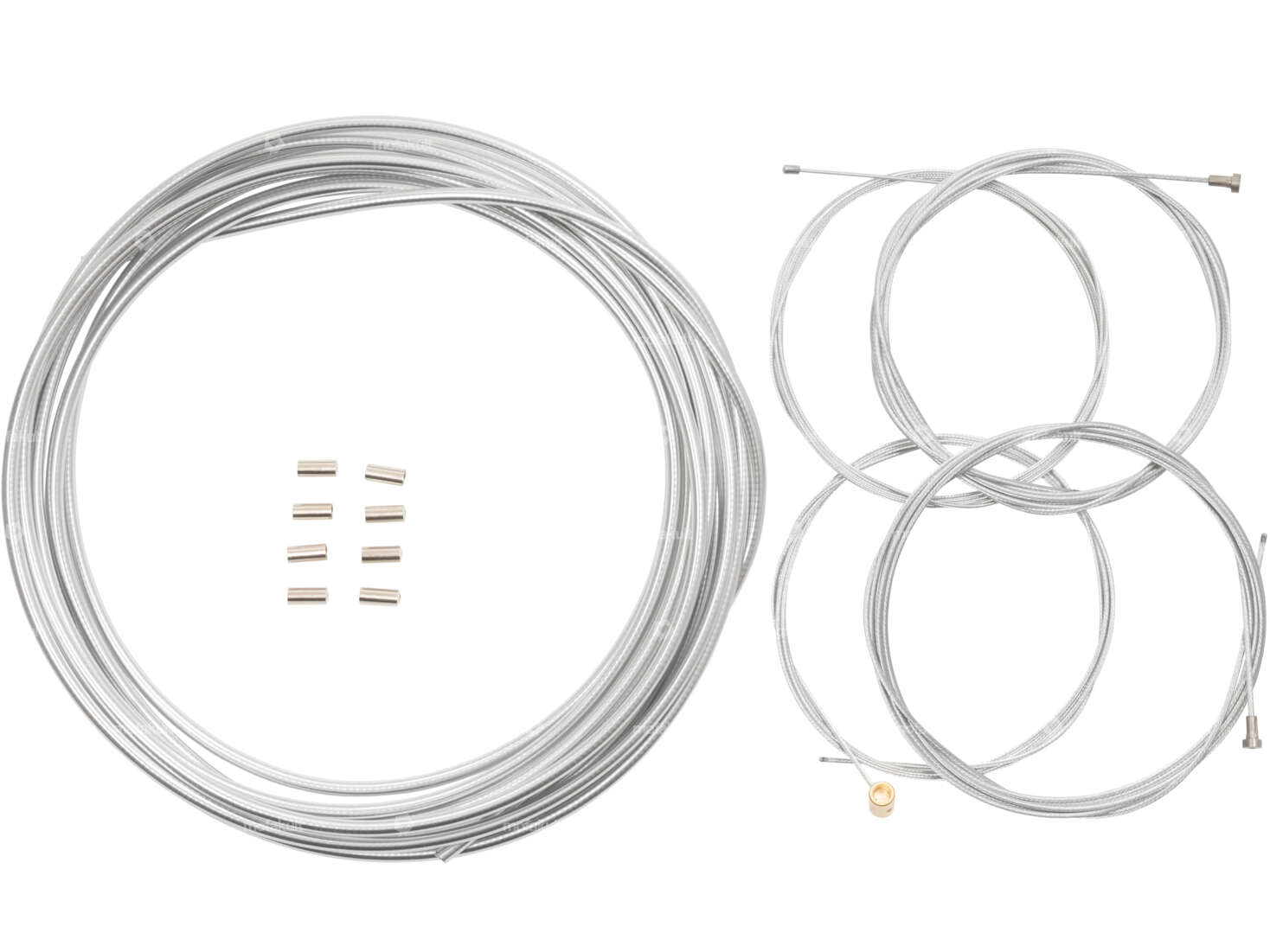 Cable set E50 engine automatic chrome | Puch Maxi S / N Carousel Image 1