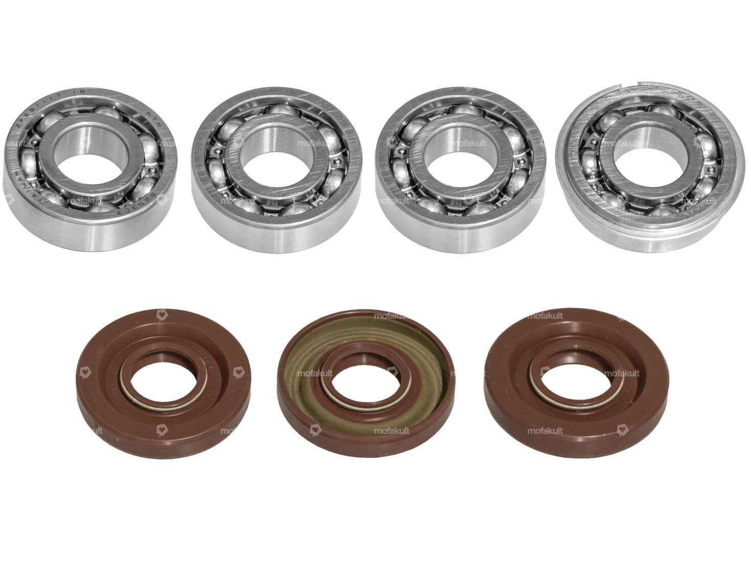 swiing® ingenious bearing & shaft seal set Racing C3 / FPM (new model) | Puch E50 Carousel Image 1