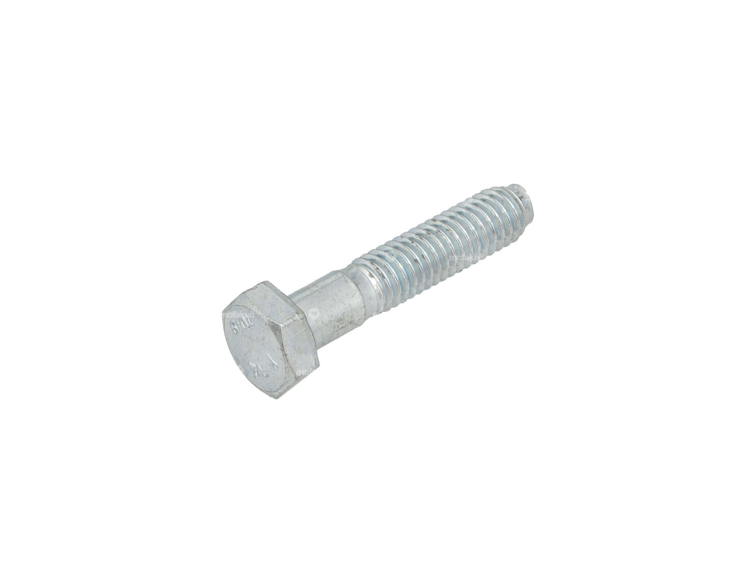M6x30 hexagon head screw with galvanized shank (10.9 strength) Carousel Image 1