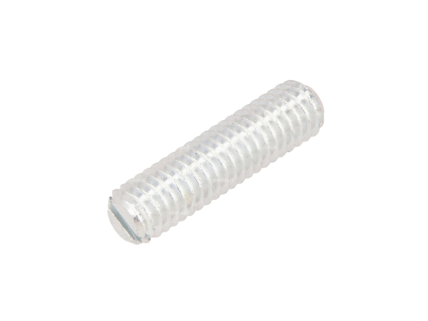 M4x16 slotted grub screw, galvanized Carousel Image 1