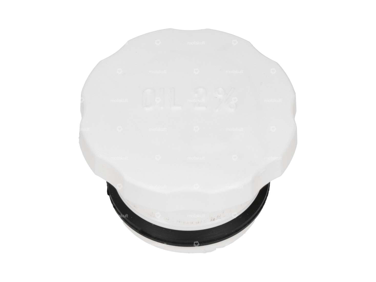 Tank cap without dipstick white | Piaggio Ciao, Bravo Carousel Image 1