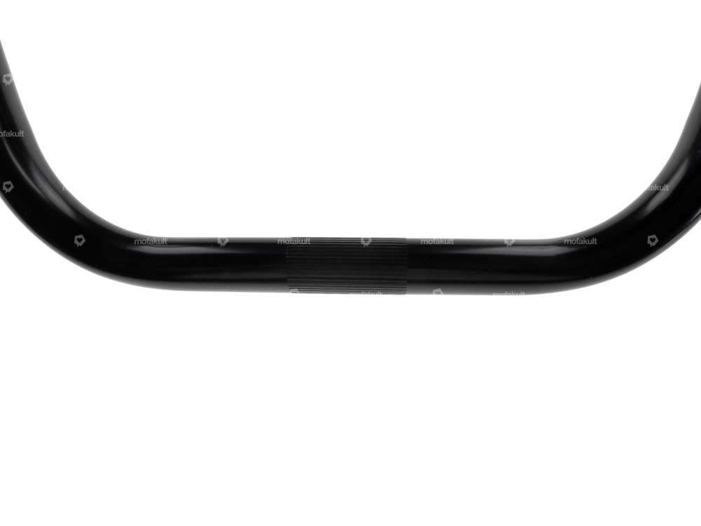 Handlebar fork plate 46 cm curved black Carousel Image 3