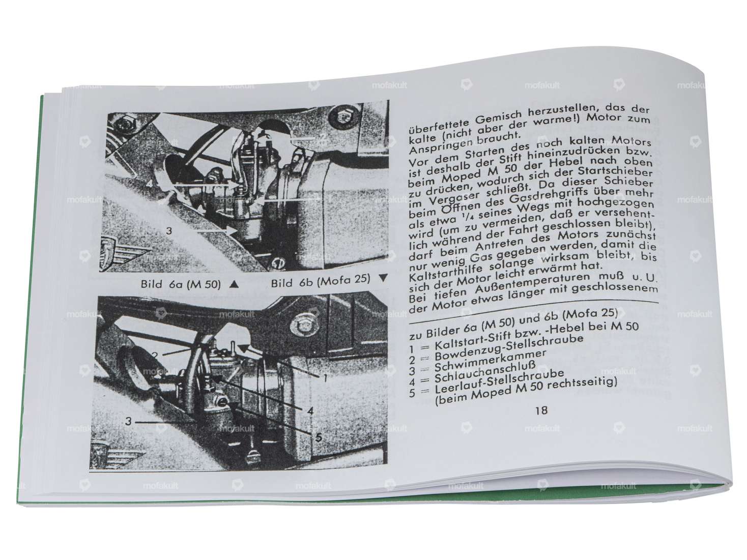 Operating instructions | Zündapp Mofa 25 / Moped M 50 Carousel Image 3