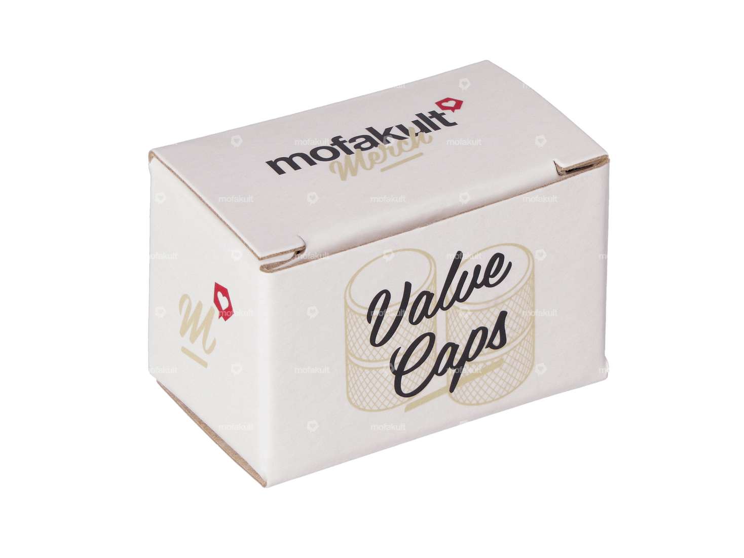 mk-Merch valve cap Puch aluminum black Carousel Image 2