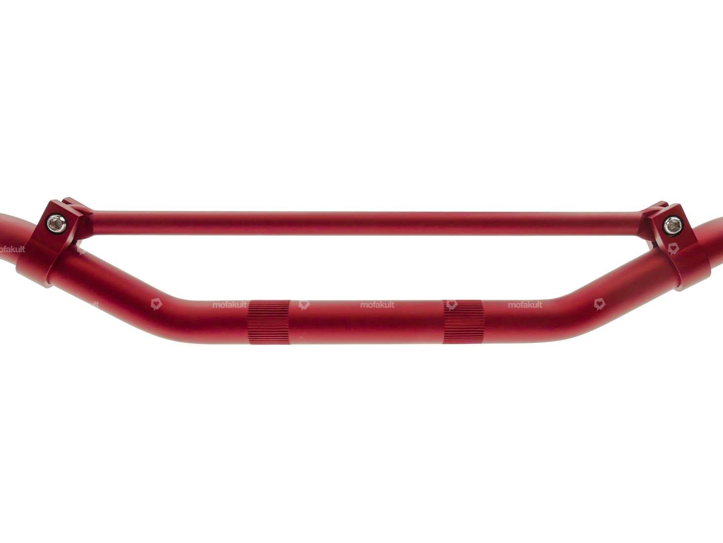 Racing handlebar fork plate 8 cm / wide aluminum red Carousel Image 3