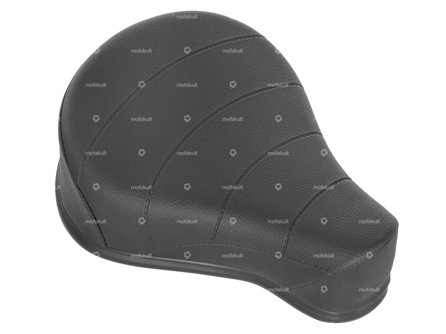 Saddle with low suspension and black toolbox (1A quality) Carousel Image 2