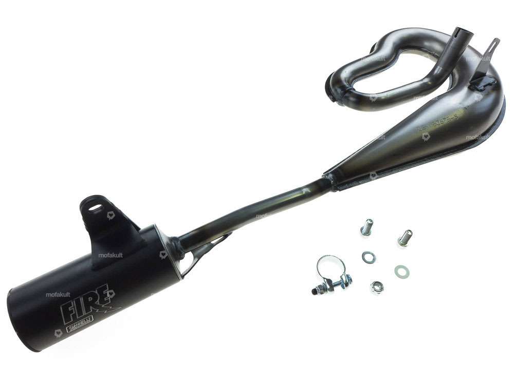 Giannelli exhaust "Fire" | Piaggio SI Carousel Image 1