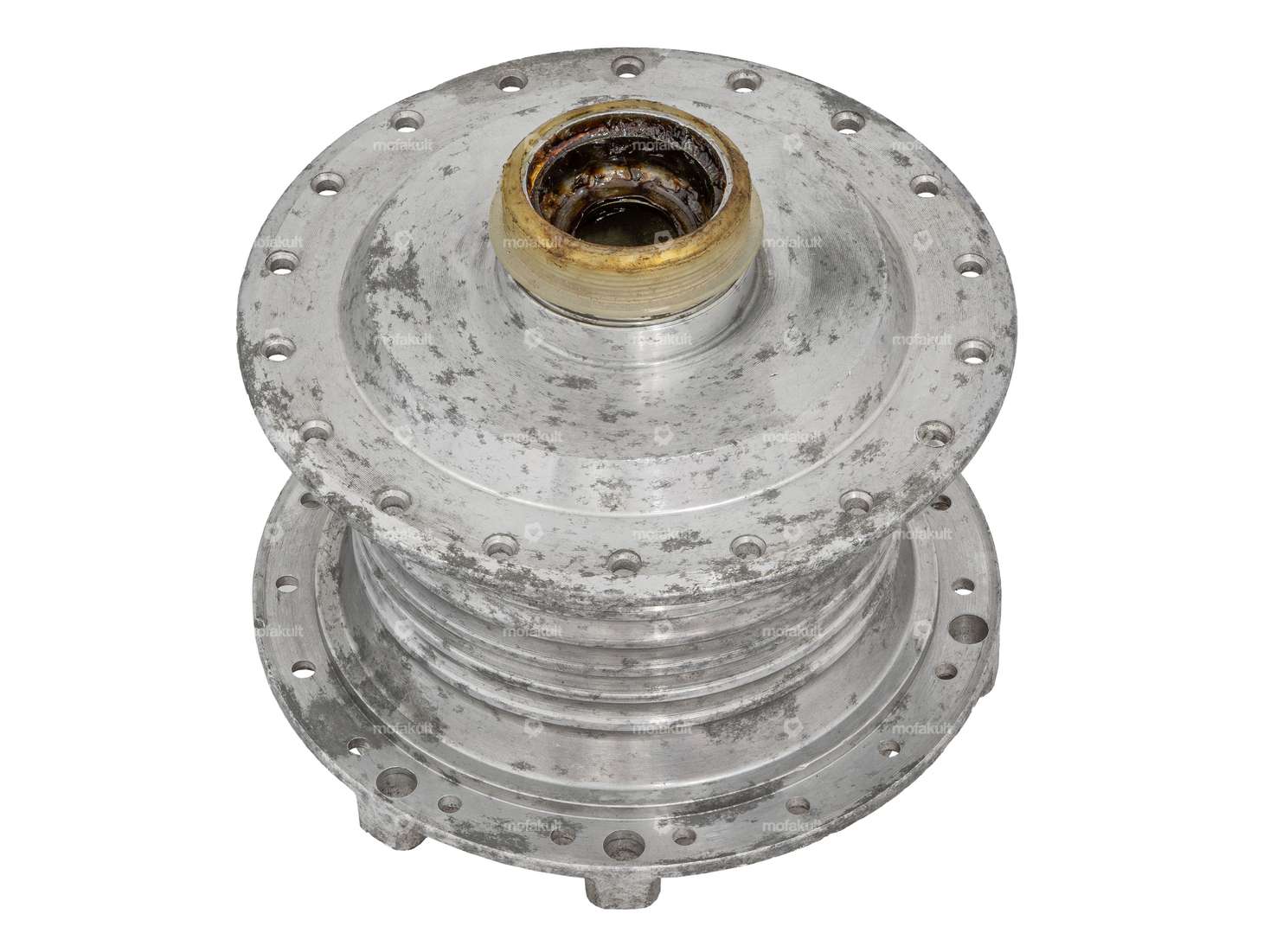 Rear wheel hub Puch spoked wheel NOS Carousel Image 1