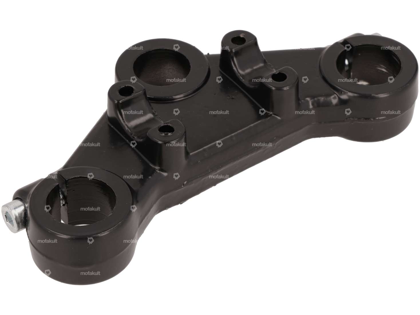 EBR upper triple tree aluminum (Ø 28 mm spars) black Carousel Image 1