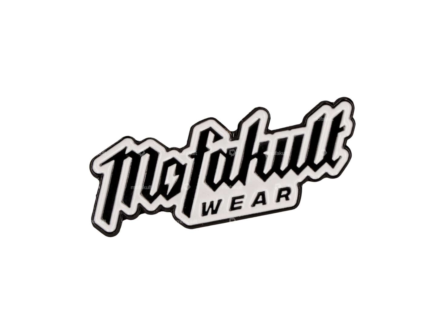 mk-Merch Pin "Mofakultwear" 30 x 17 mm Carousel Image 1