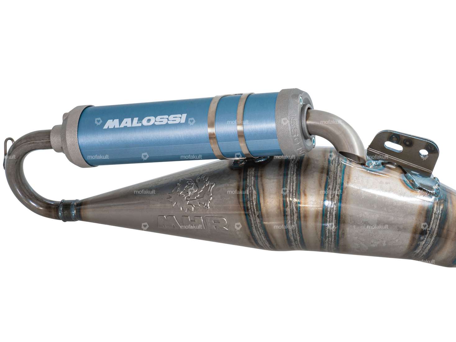 Malossi exhaust "MHR Racing" Ø 27mm | Piaggio Ciao, SI, Bravo, Boxer Carousel Image 4