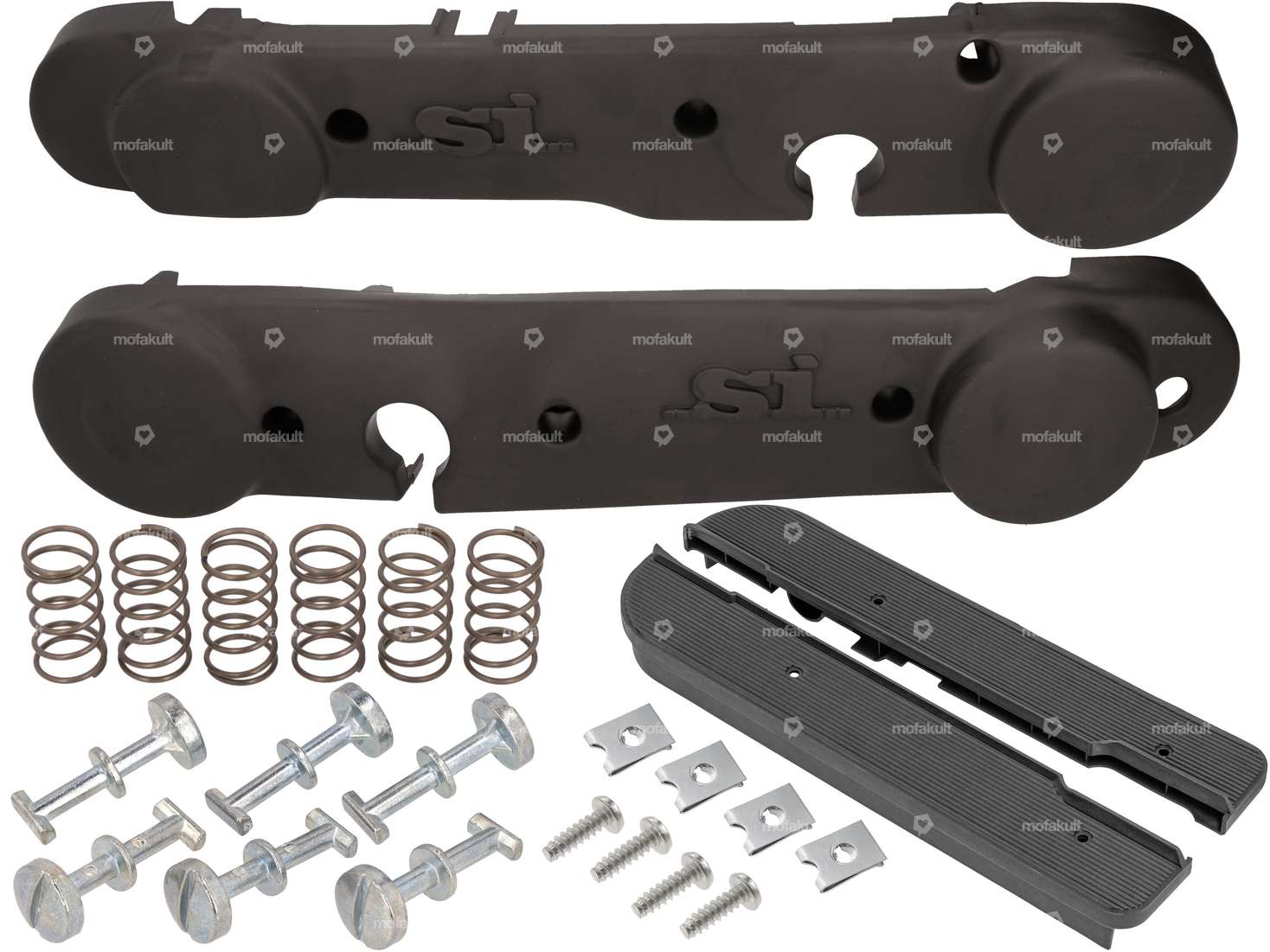 Set frame fairing black | Piaggio SI Carousel Image 1