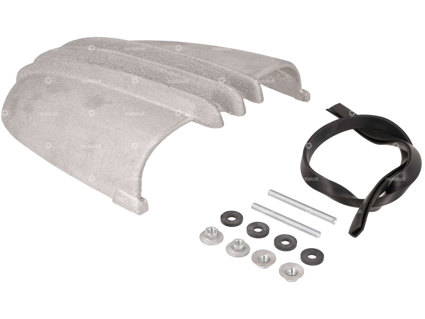 Bollag Motos air scoop set side cover | Vespa Wideframe Carousel Image 2