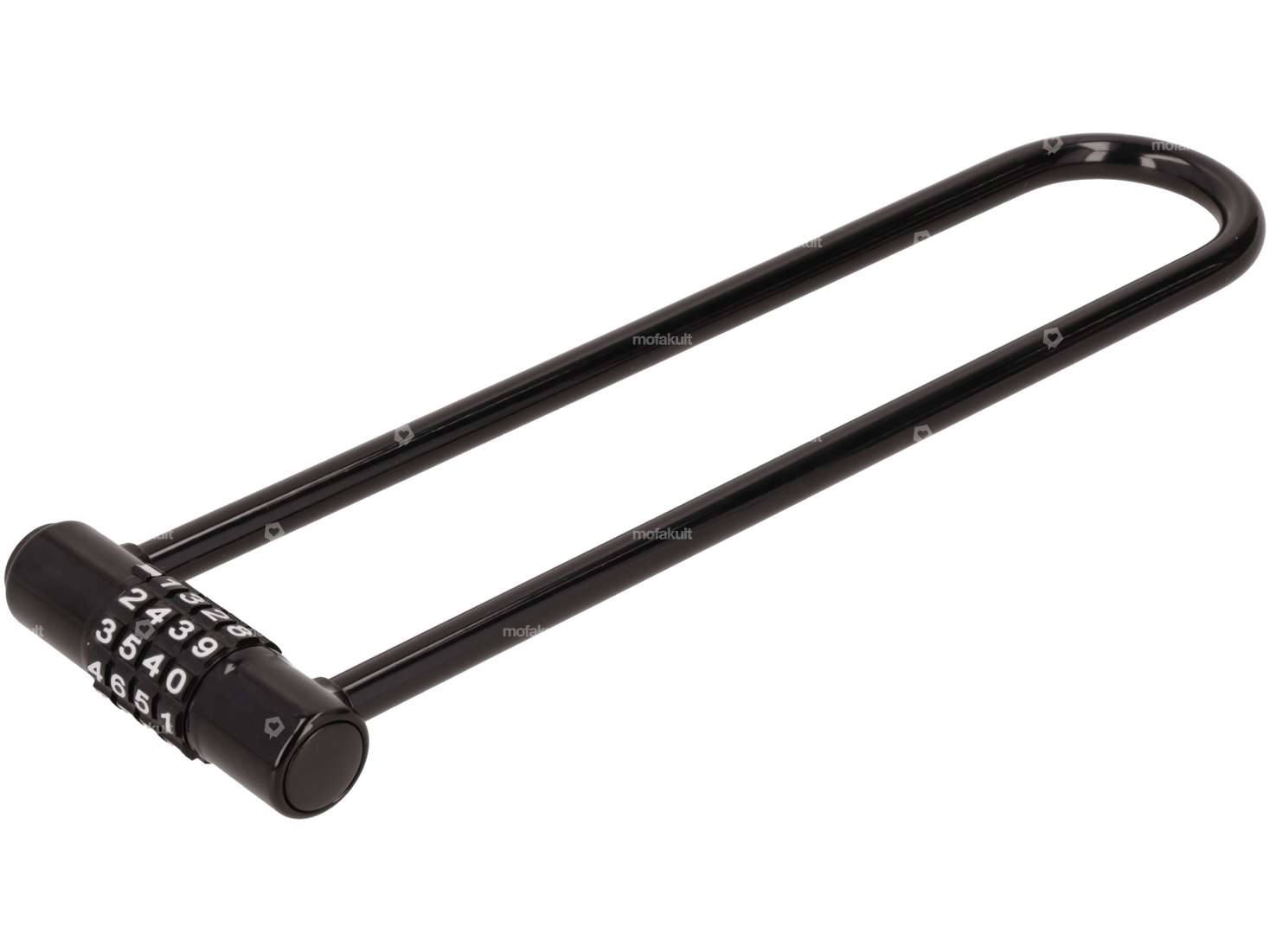 Shackle lock with combination code Carousel Image 1