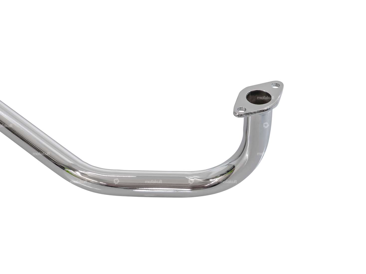 Exhaust 22 mm straight outlet chrome | Tomos Carousel Image 2