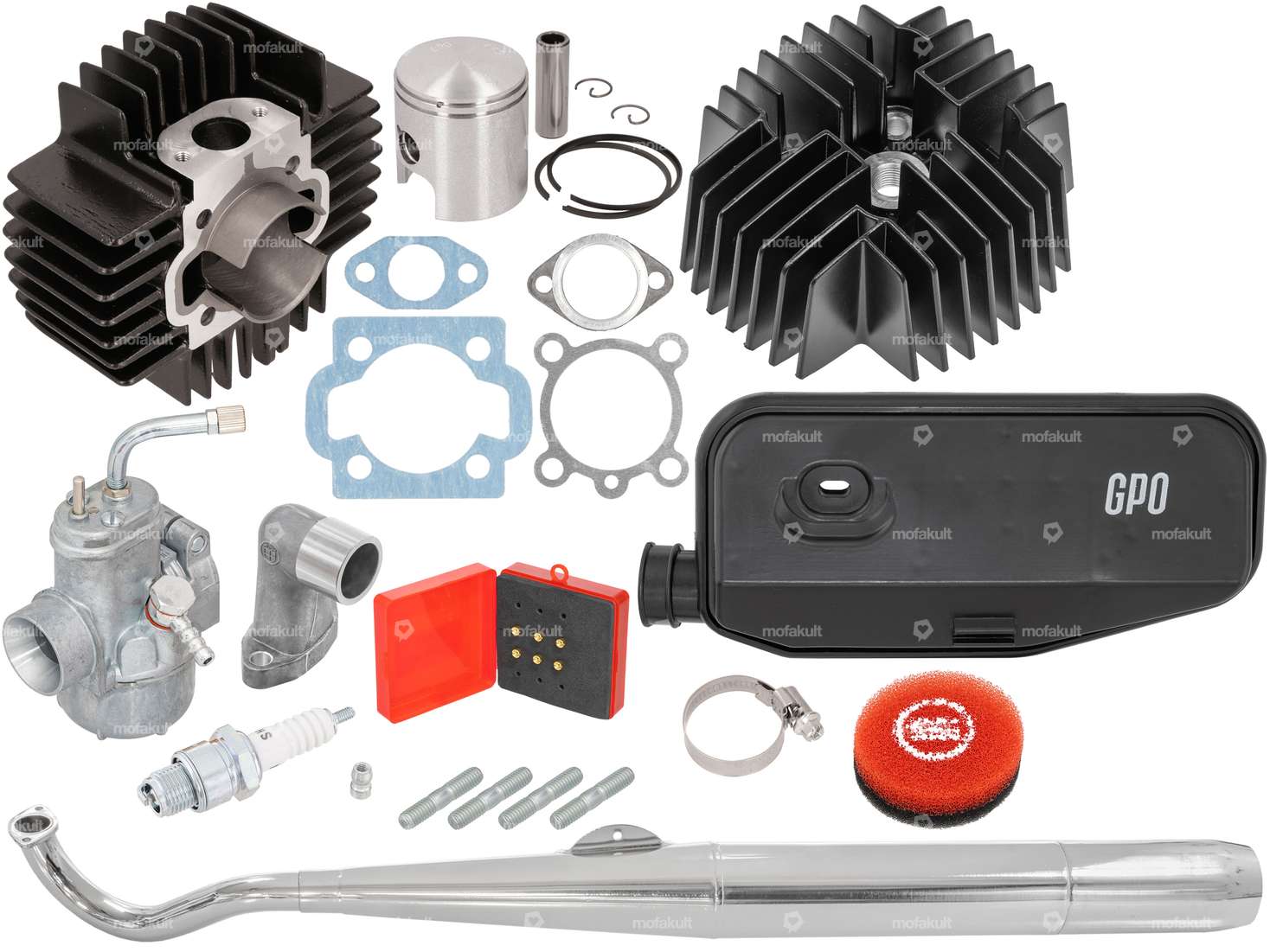 GPO tuning set 45 mm (Metrakit replica) | Puch E50 Carousel Image 1