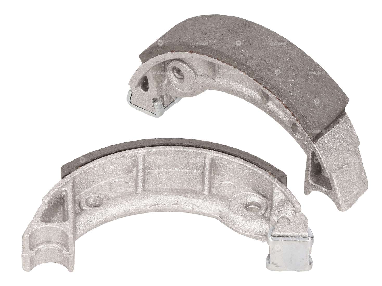 NewFren brake shoes Ø 90 x 18 spoke wheel front | Piaggio Ciao, Bravo, Boxer Carousel Image 2