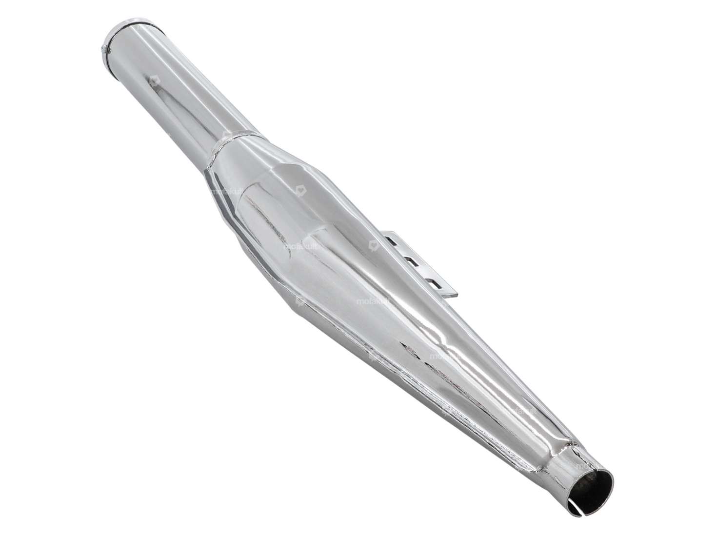 Jamarcol Cross muffler 28 mm chrome Carousel Image 3