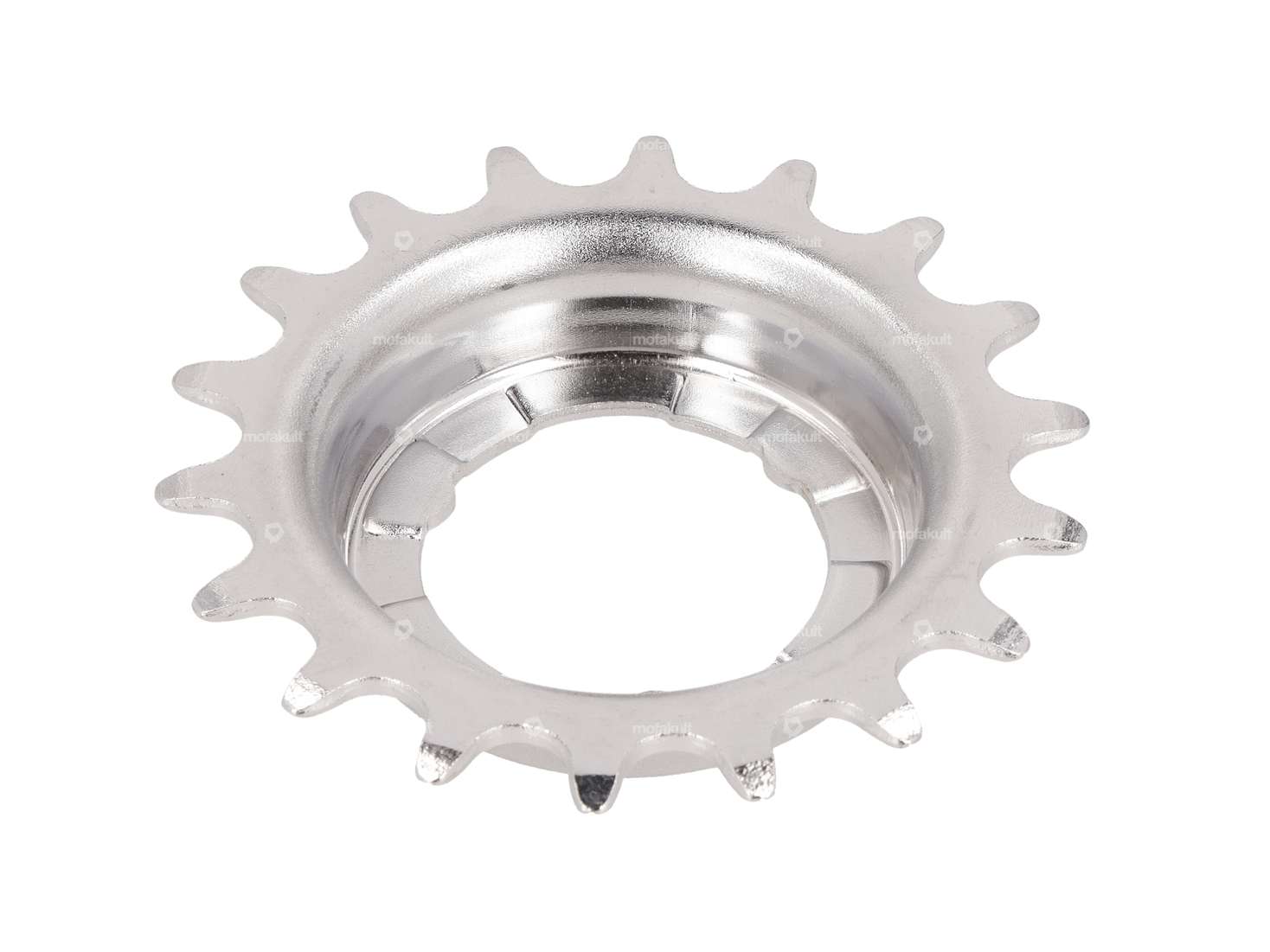 18-tooth bevel gear, heavily offset, chrome Carousel Image 1