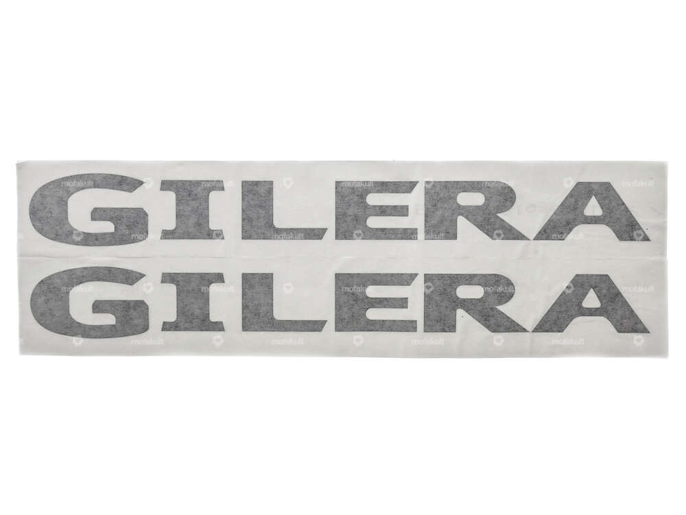 Gilera tank sticker black Carousel Image 1