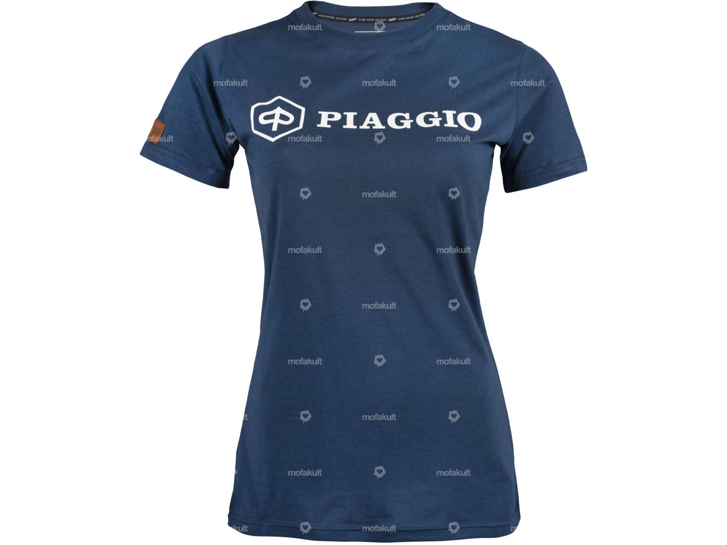 mk-Merch T-Shirt "Piaggio" (S-XXL) Woman Dark Blue Carousel Image 1