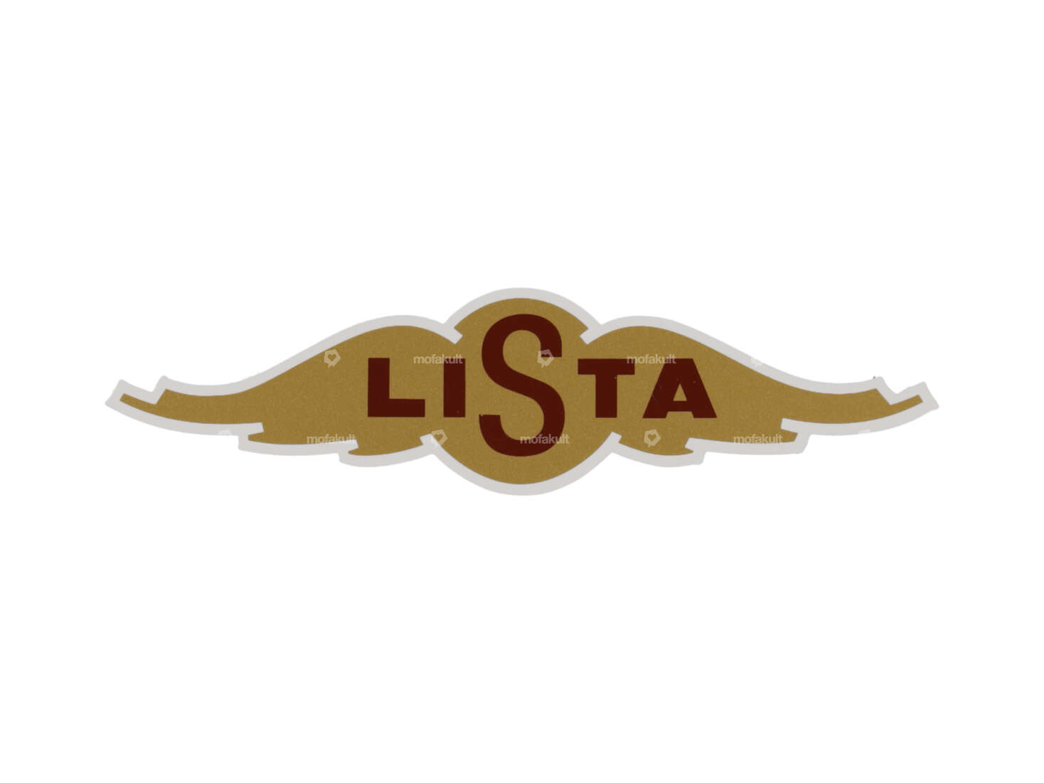 Tank sticker "Lista" 123 x 31 mm | Lista Carousel Image 1