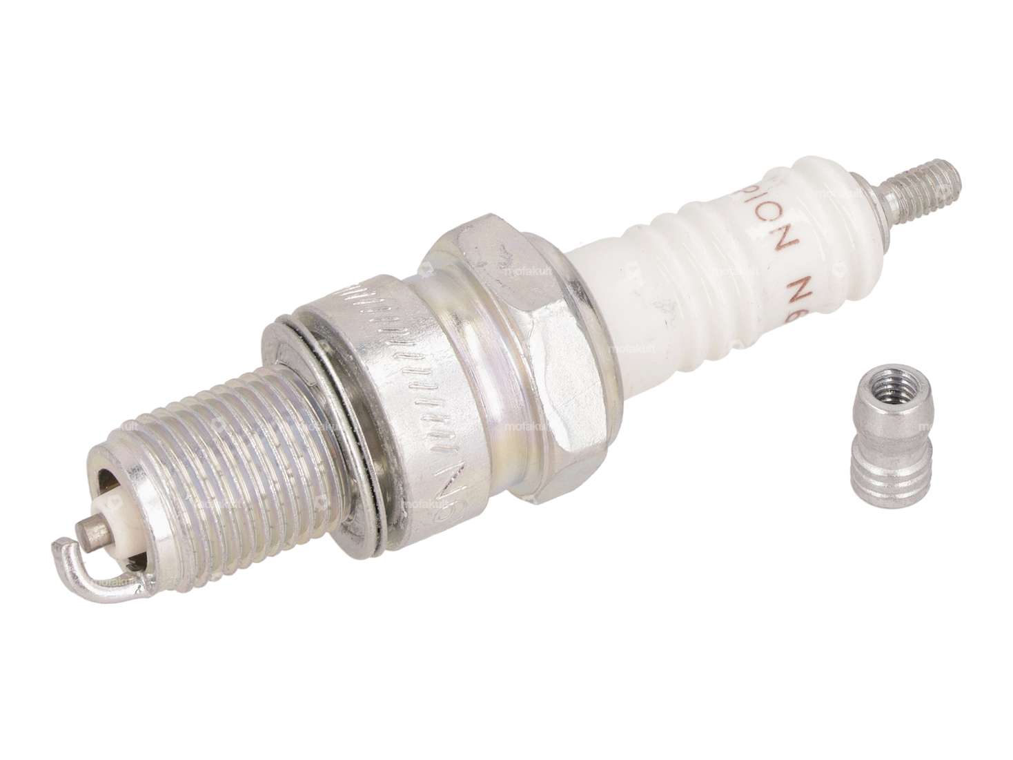 Champion N6YC spark plug long thread not suppressed NOS Carousel Image 1