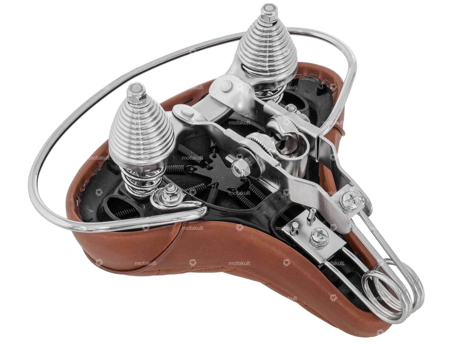 Saddle Diamond barrel springs brown Carousel Image 4