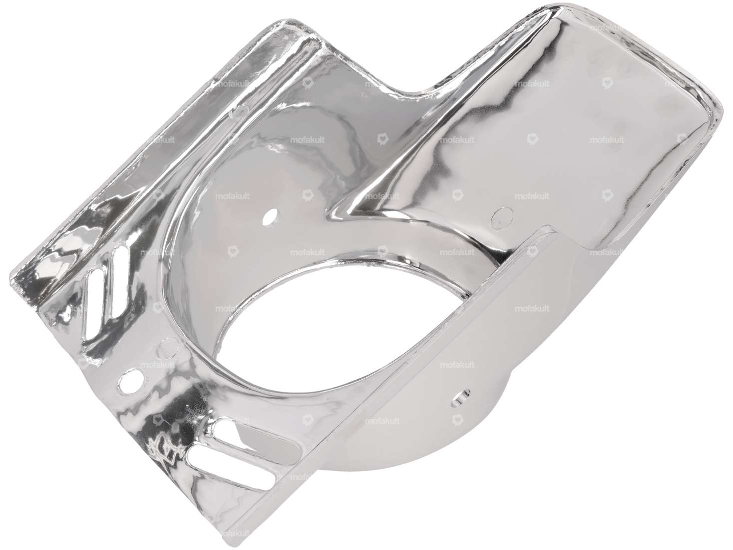 Front mask chrome Ø 130 mm Carousel Image 2