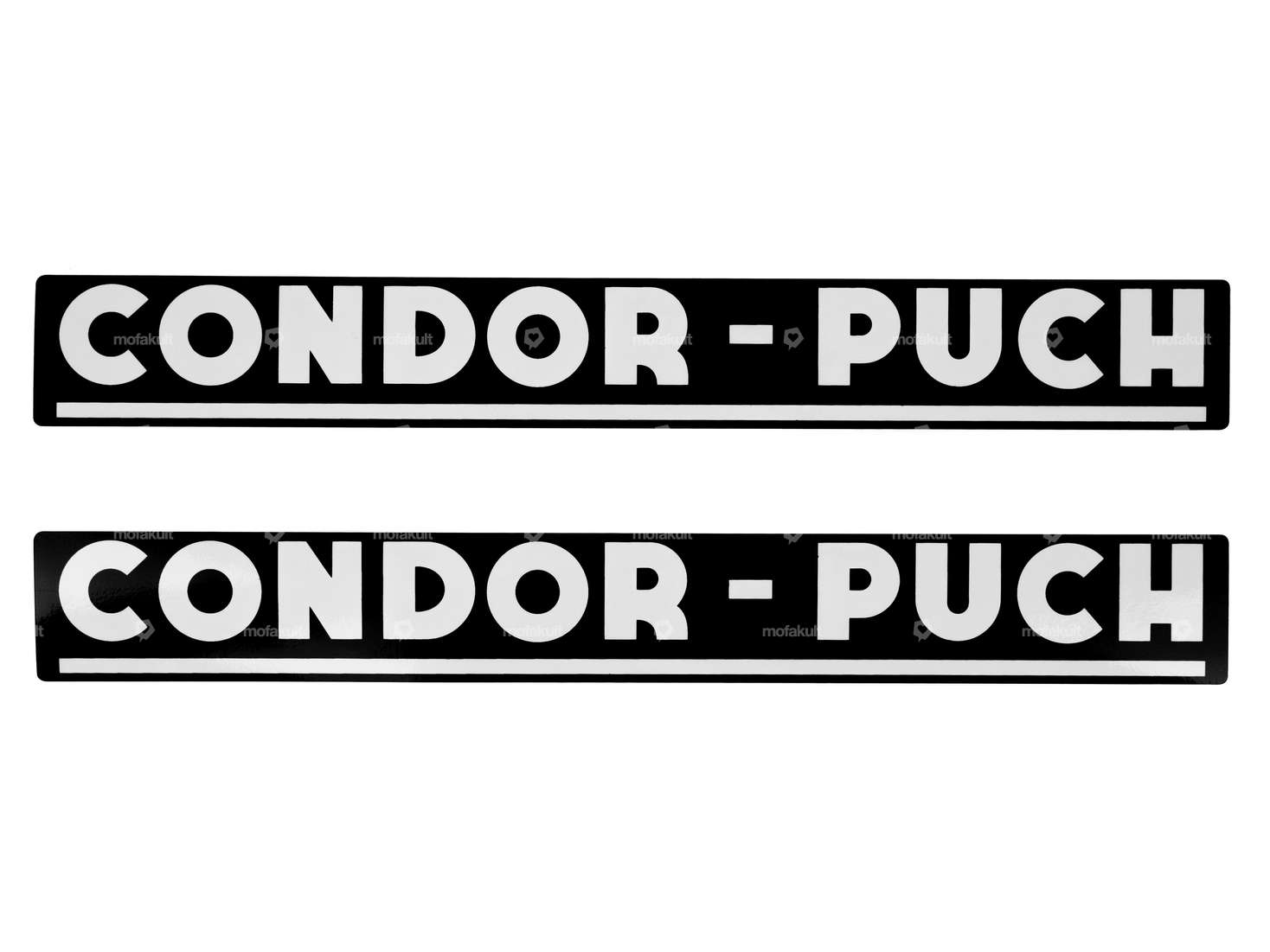 Adhesive set "CONDOR - PUCH" 257 x 32 | Puch Condor X30 NS, NL Carousel Image 1