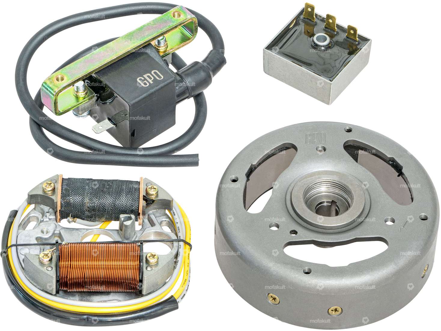 GPO CDI ignition set clockwise 6V Carousel Image 1