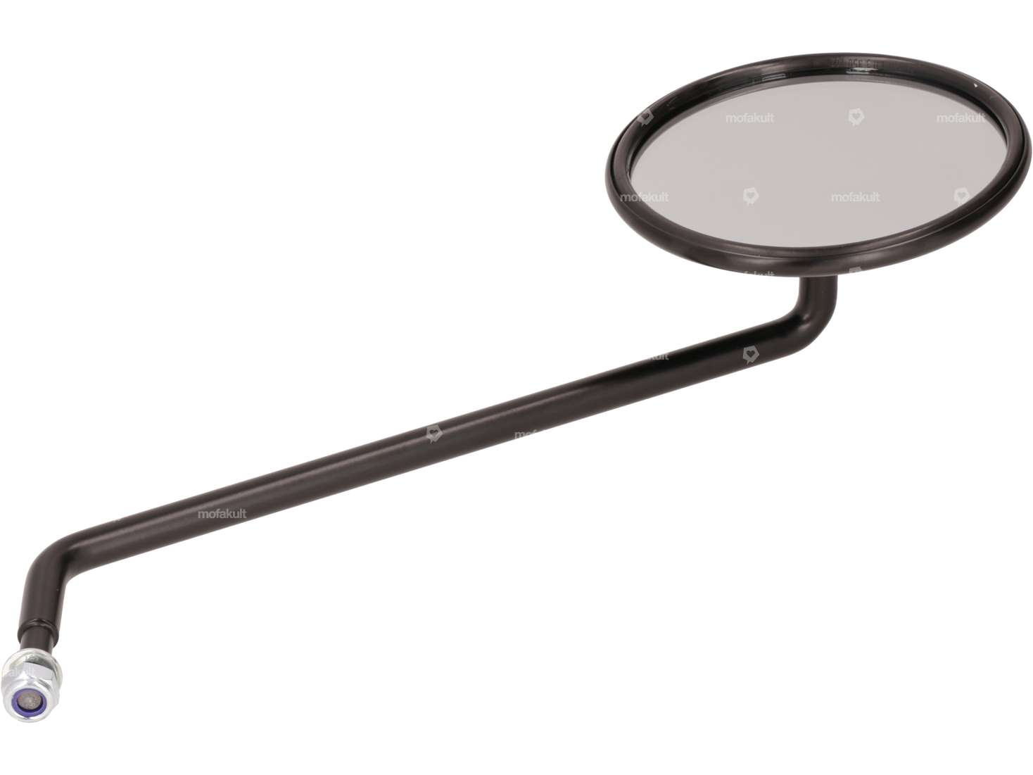 Bumm mirror round angled right black Carousel Image 2