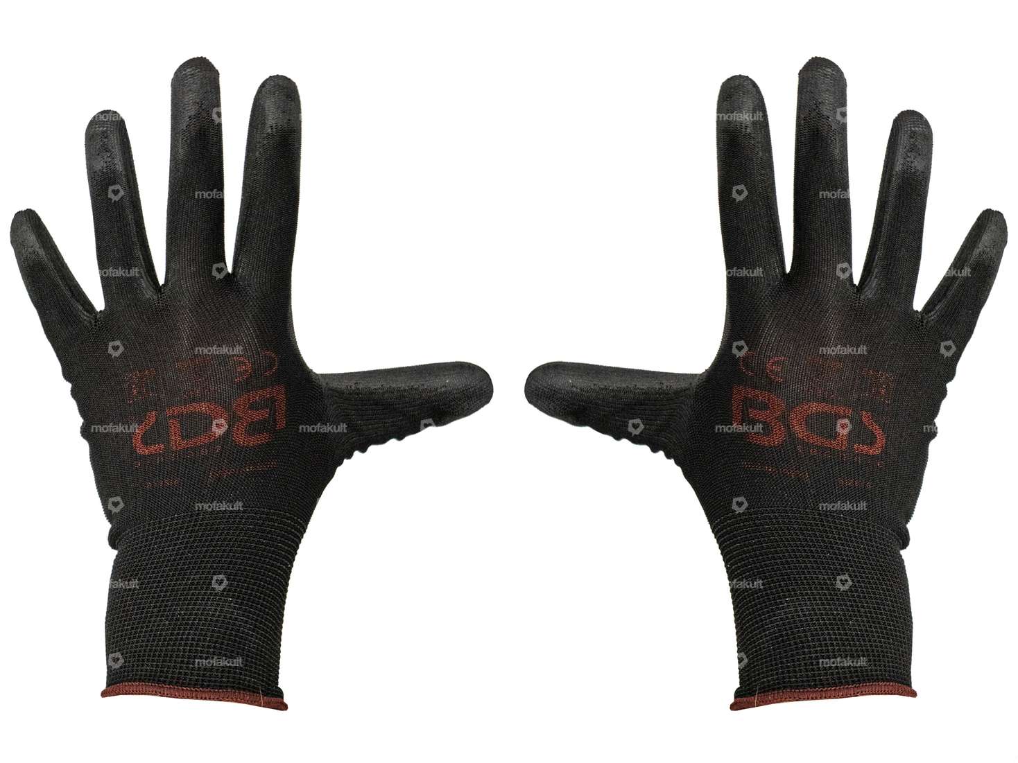 BGS mechanic gloves (M - XL) black Carousel Image 1