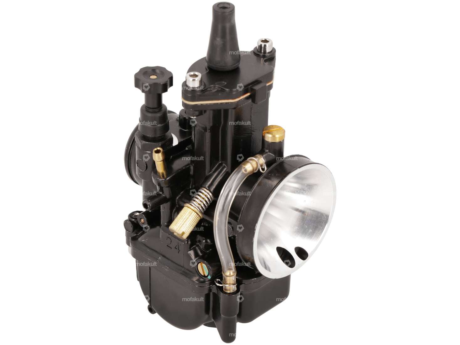 21 mm PWK carburetor Racing black Carousel Image 1