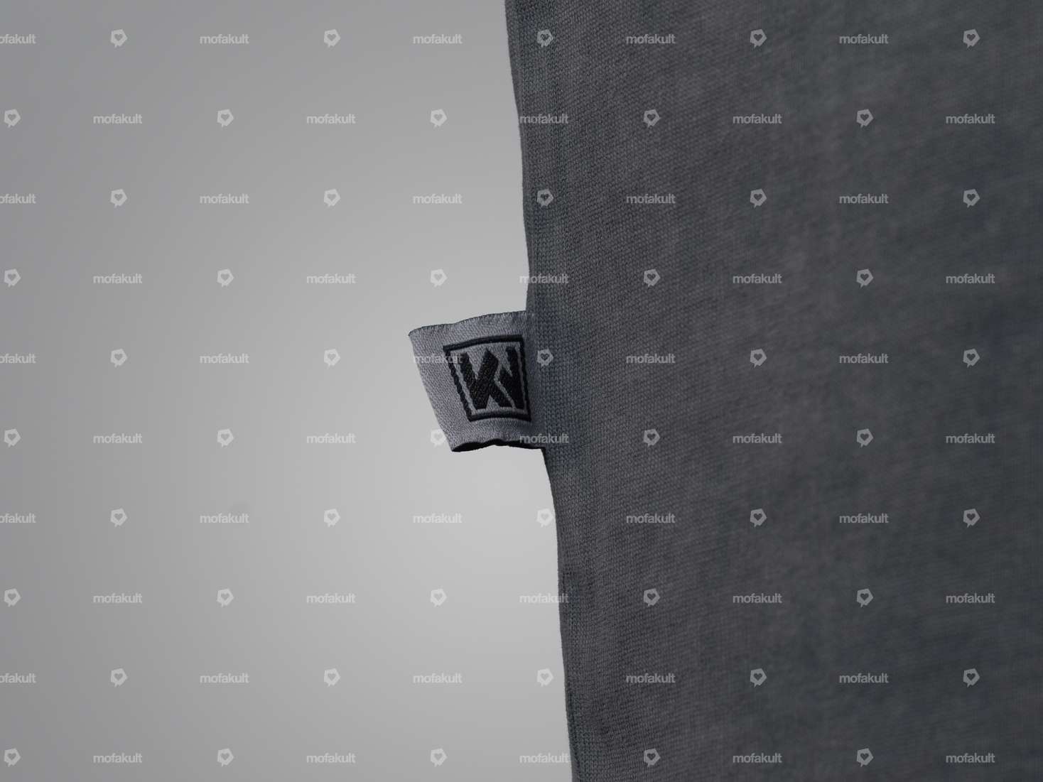 KULTWEAR T-shirt "Vintage" Oversized gray Carousel Image 5