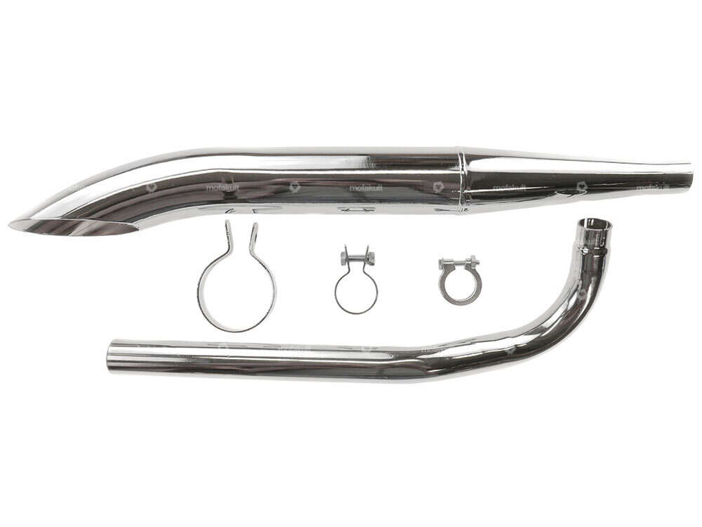 Sidepipe exhaust set (Ø 32 / 60 mm) | Sachs 503 Carousel Image 1